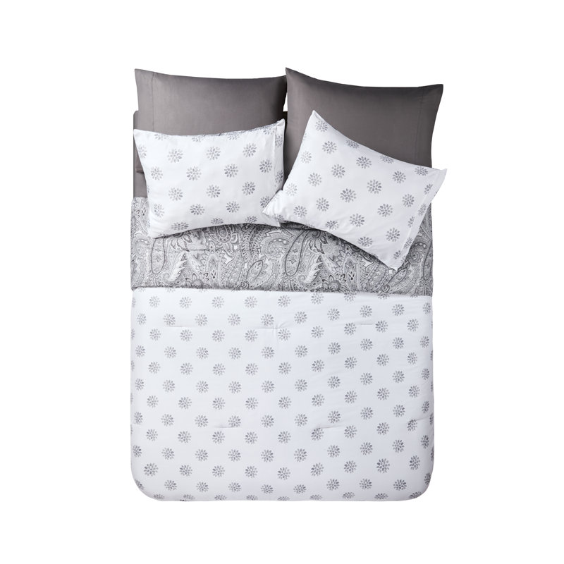 Canora Grey Beyers Reversible Comforter Set & Reviews Wayfair
